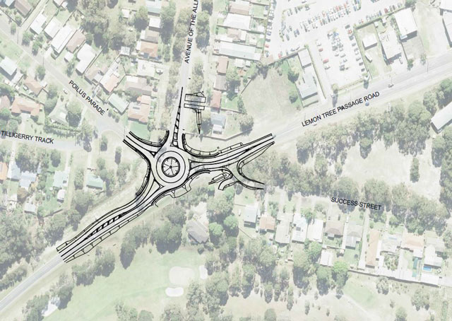 Tanilba Bay Roundabout