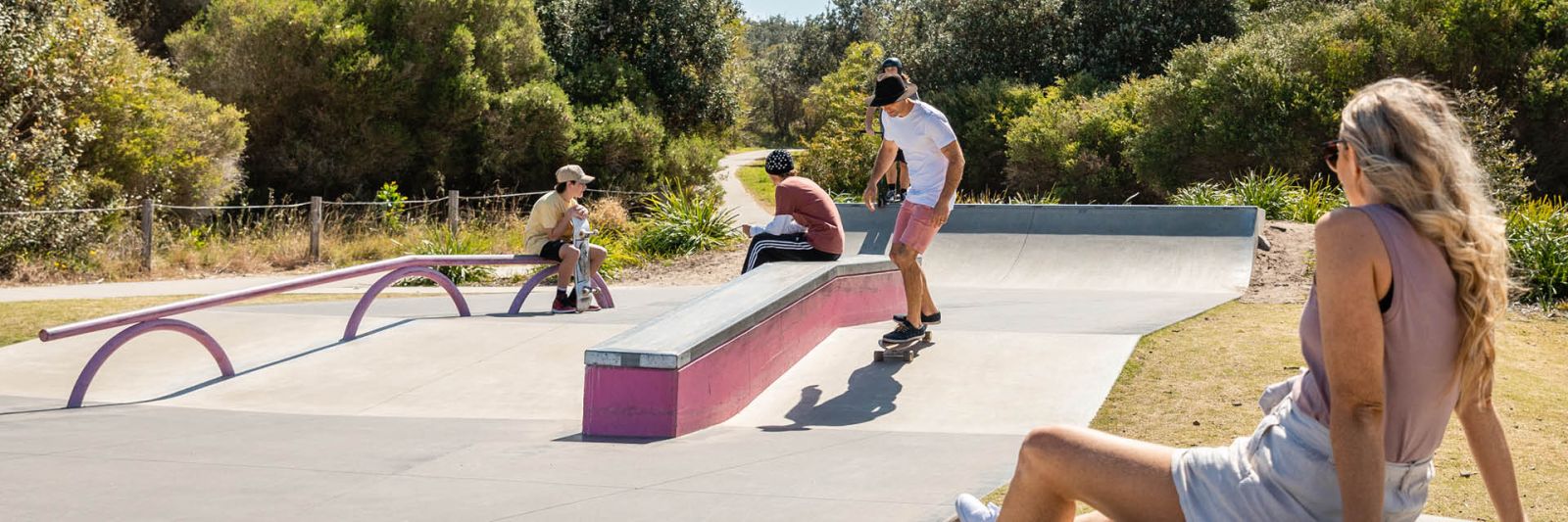 Robinson reserve skate park banner banner image