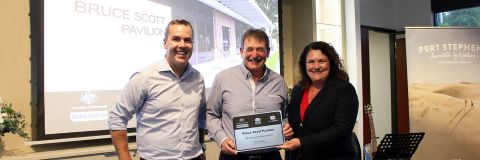 New $3.3 million Tomaree Sports Complex honours local legend