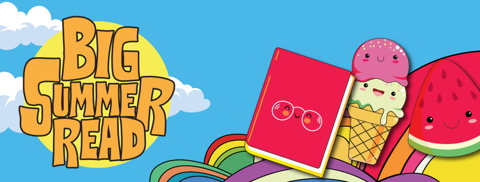 Big Summer read challenge banner image