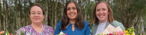 Three inspiring locals recognised on International Women’s Day