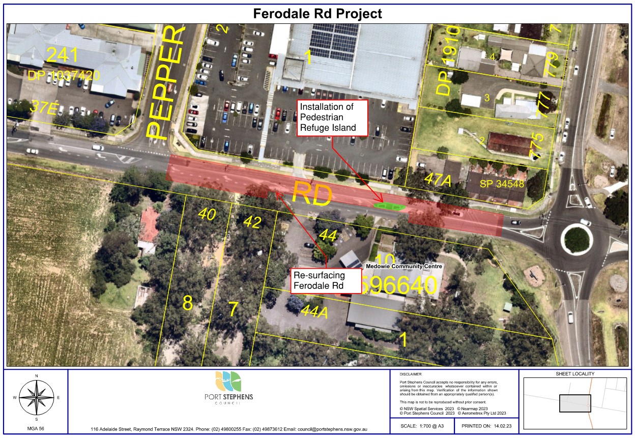 Ferodale Road project