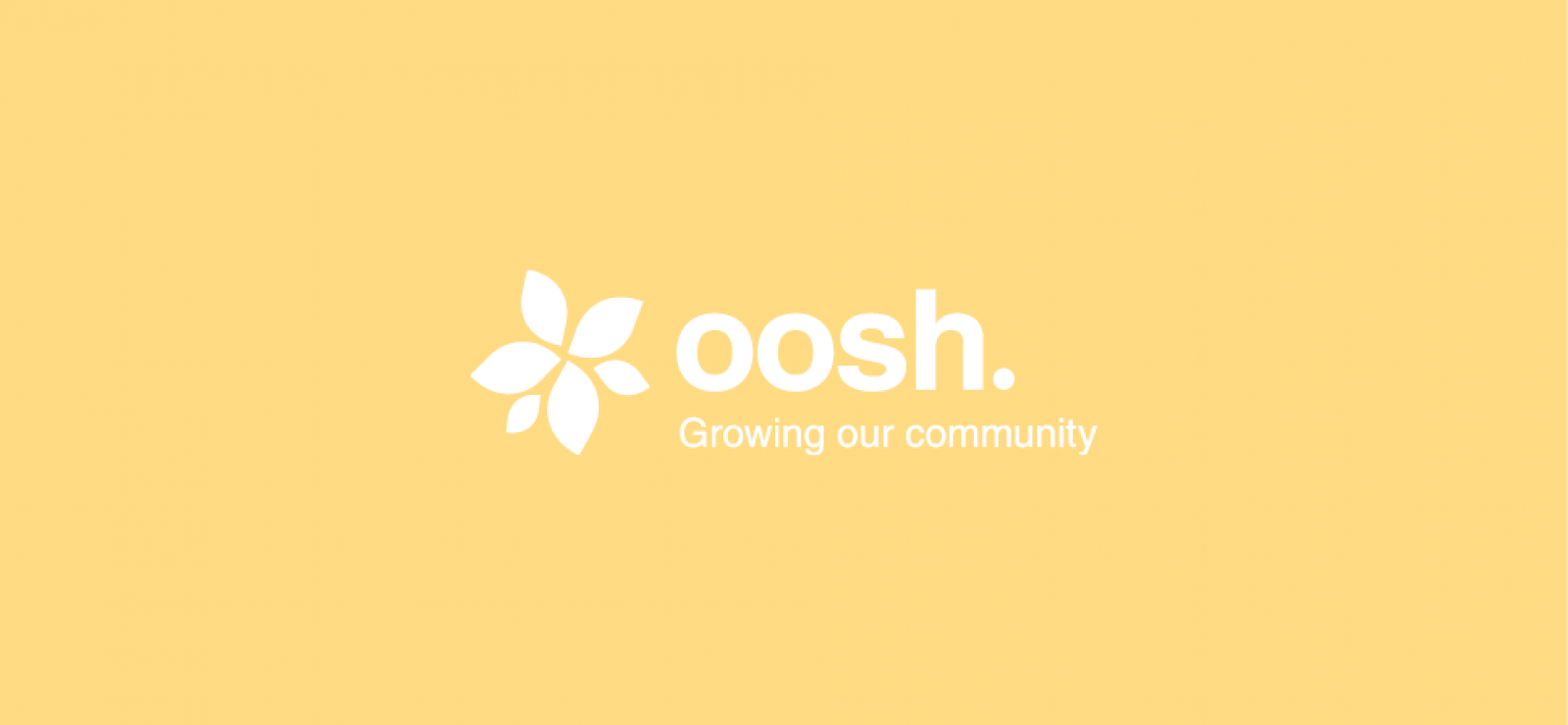 OOSH logo on a yellow background banner image