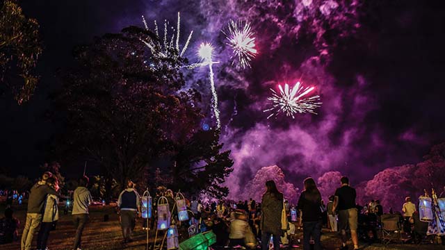 Pictured: Illuminate Festival at Boomerang Park Illuminate MR March 2019