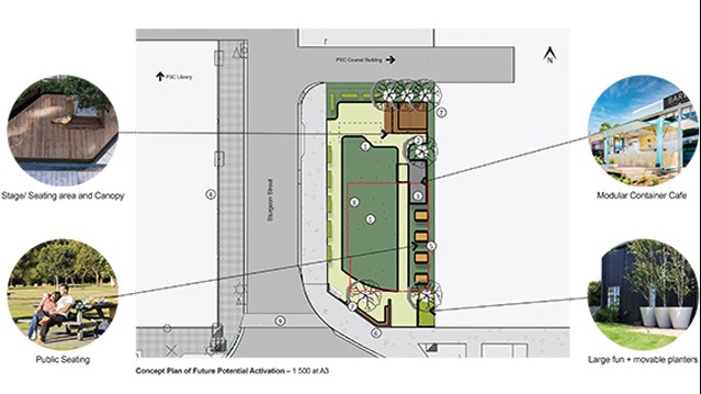 Streets as Shared Spaces concept for Raymond Terrace