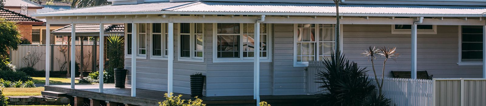 Image of renovated weatherboard house banner image
