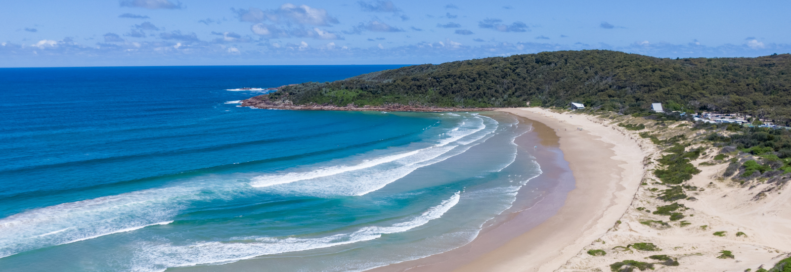 Image of Port Stephens coastline banner image