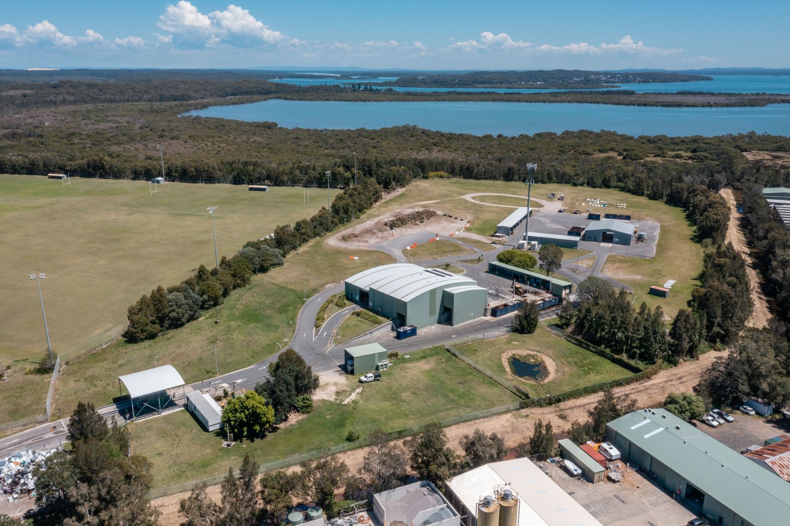 Waste facilities aerial banner banner image