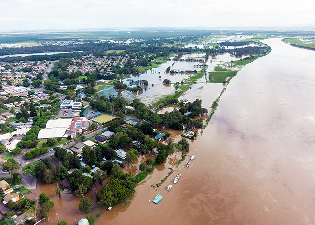 Flooding in Raymond Terrace