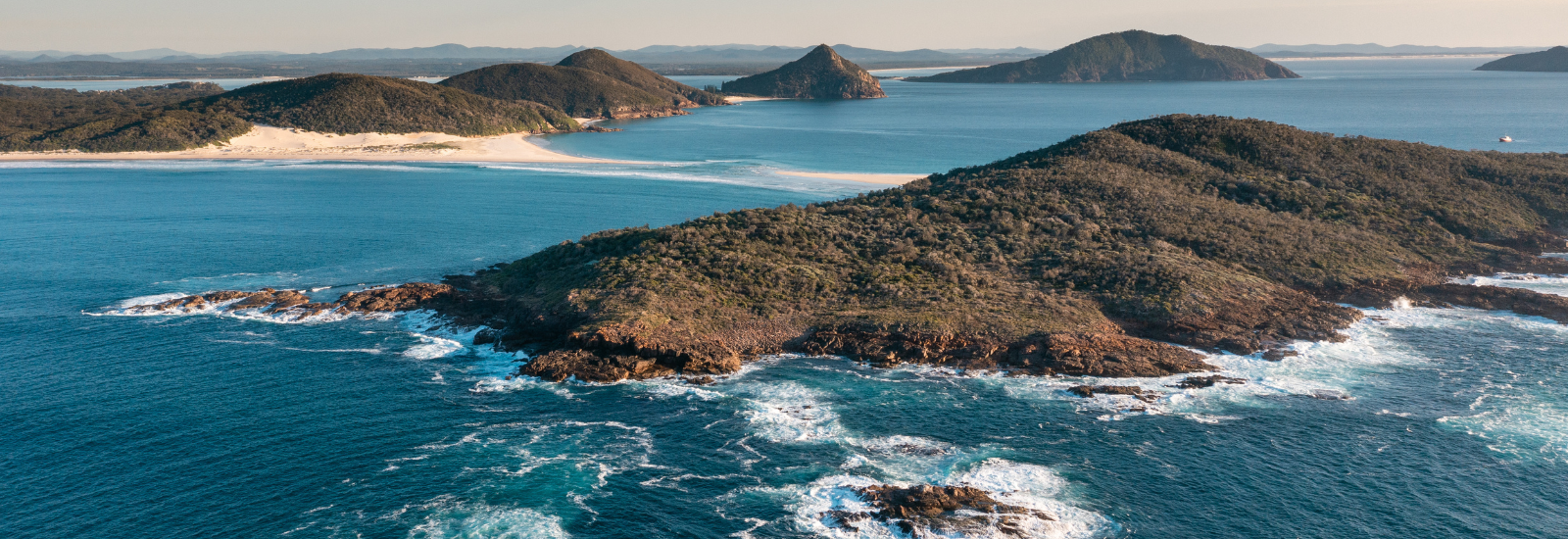 Image of Shoal Bay coastline banner image