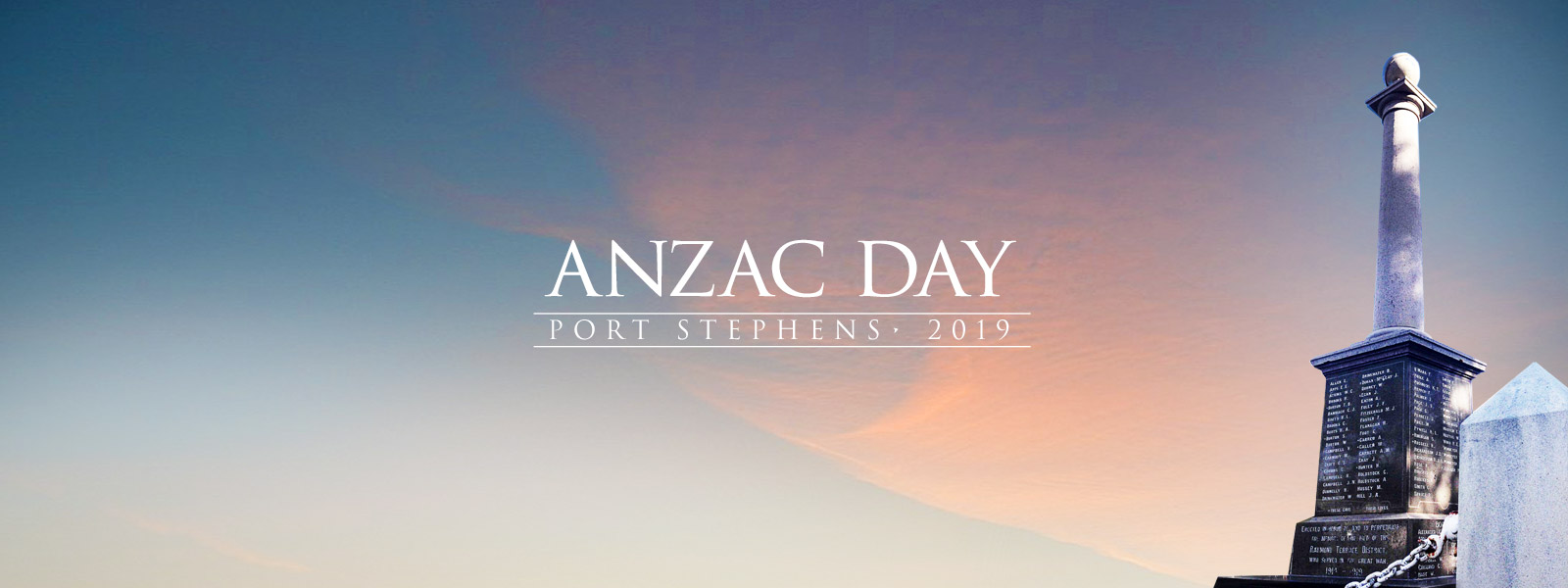 Anzac Day 2019