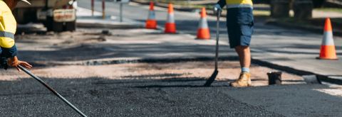 Brandy Hill Drive shared path works start