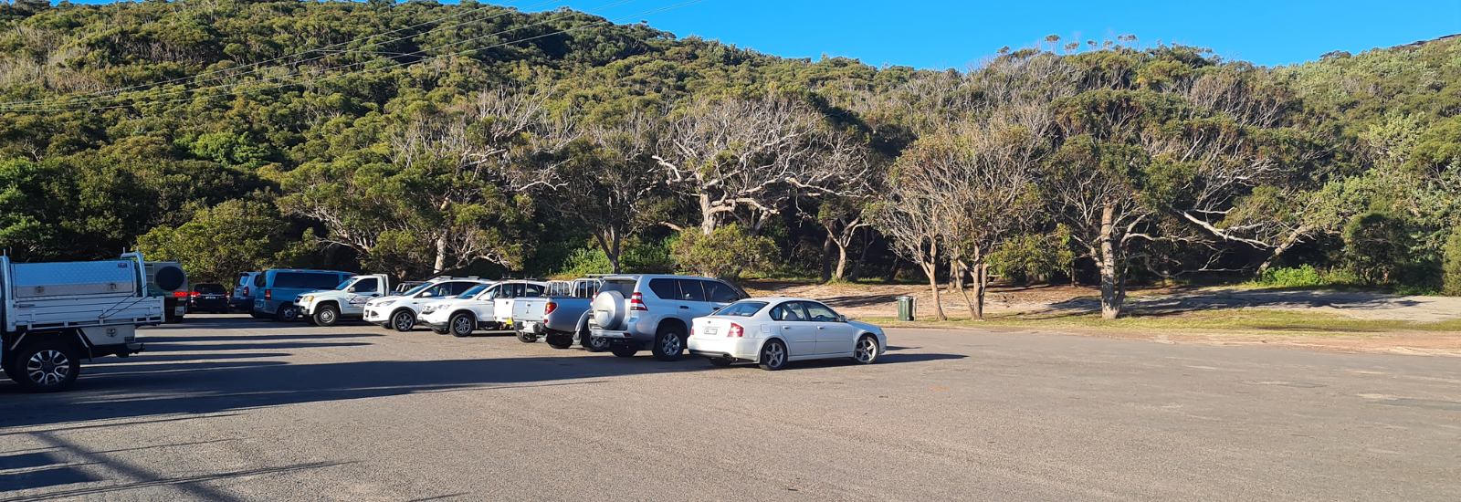 Image of One Mile Beach car park banner image