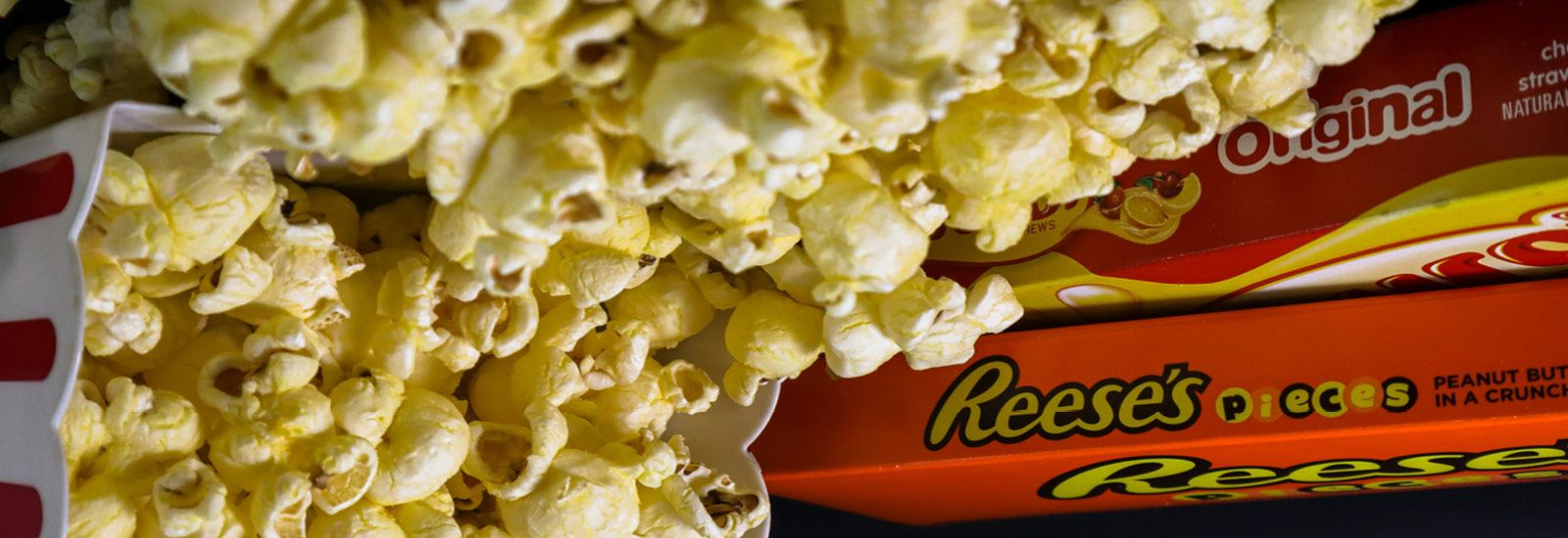 movie snacks banner image
