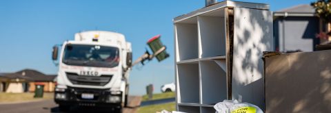 Special kerbside pick up of bulky flood-affected waste for residents