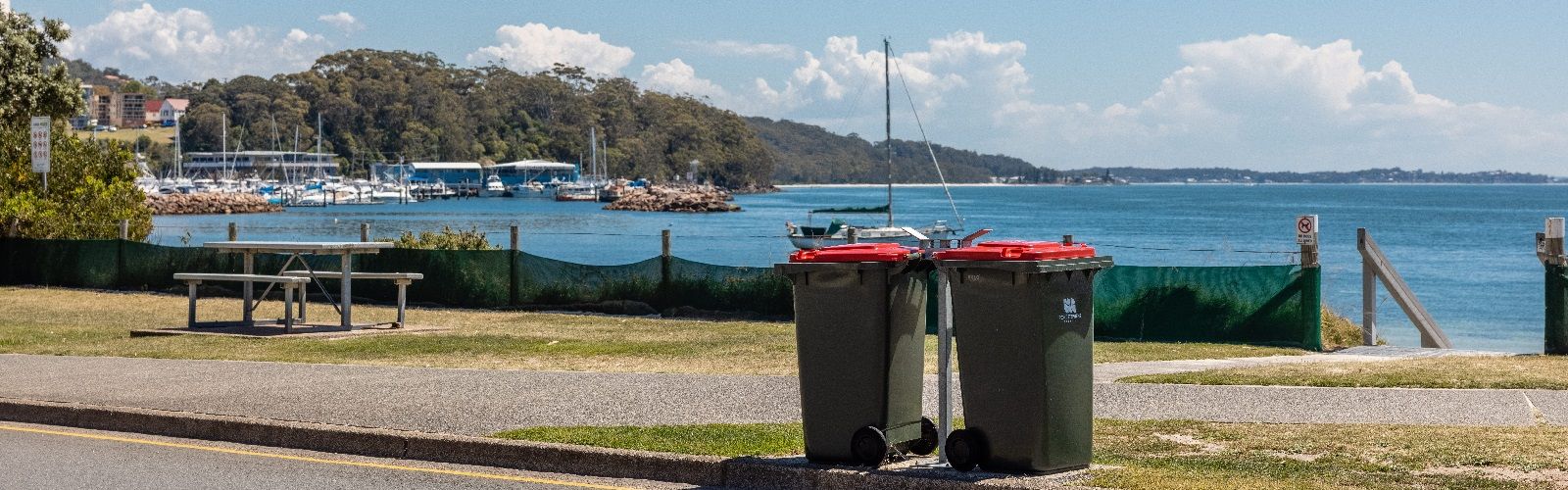 Holiday rental garbage collection banner banner image