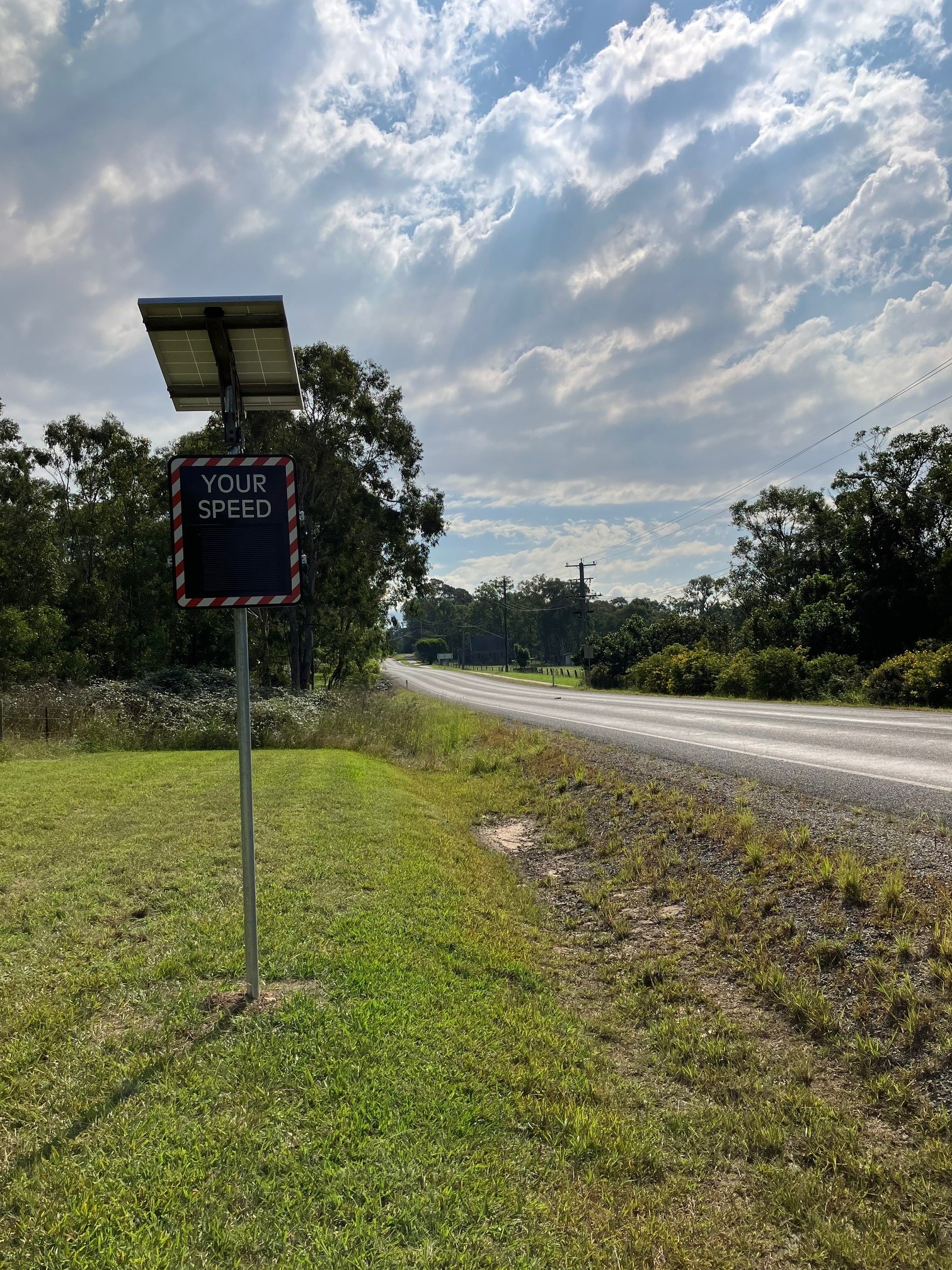 Speed limit display