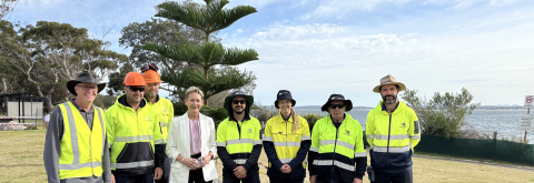Shoal Bay tree replenishment underway to revive vandalised foreshore