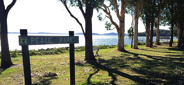 Peace Park view