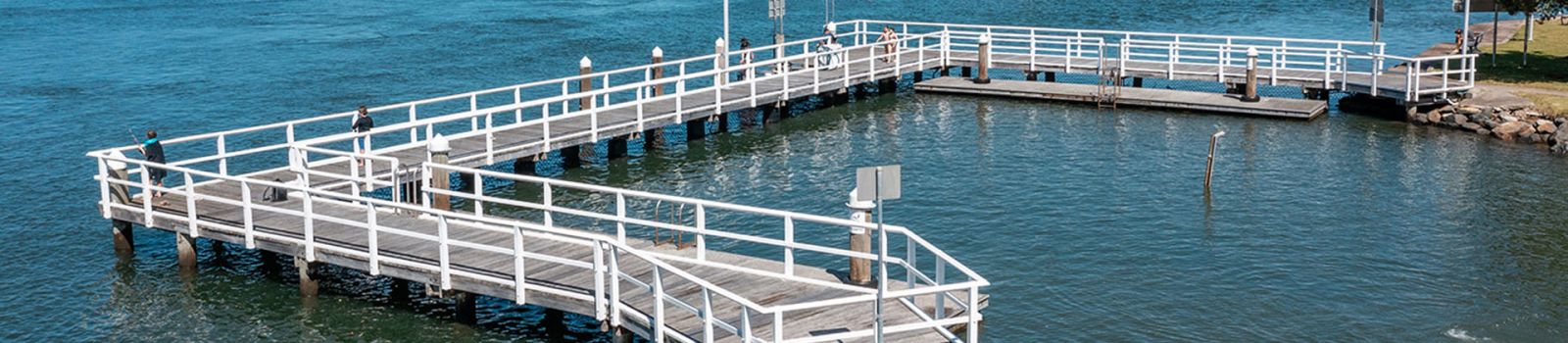 Image of a boardwalk around a beach in Port Stephens  banner image