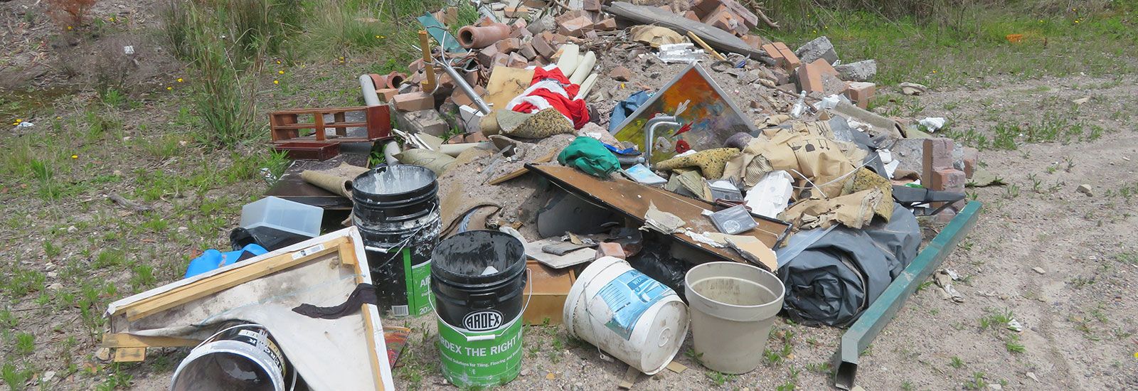 Illegal Dumping at Oyster Cove banner image