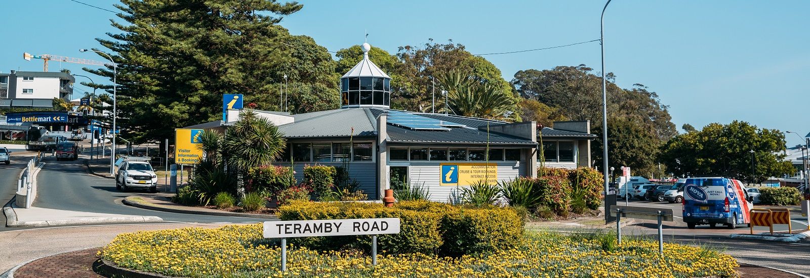 Exterior image of Port Stephens Visitor Information Centre banner image