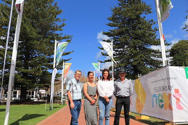 Walk of Art unveiled in Nelson Bay
