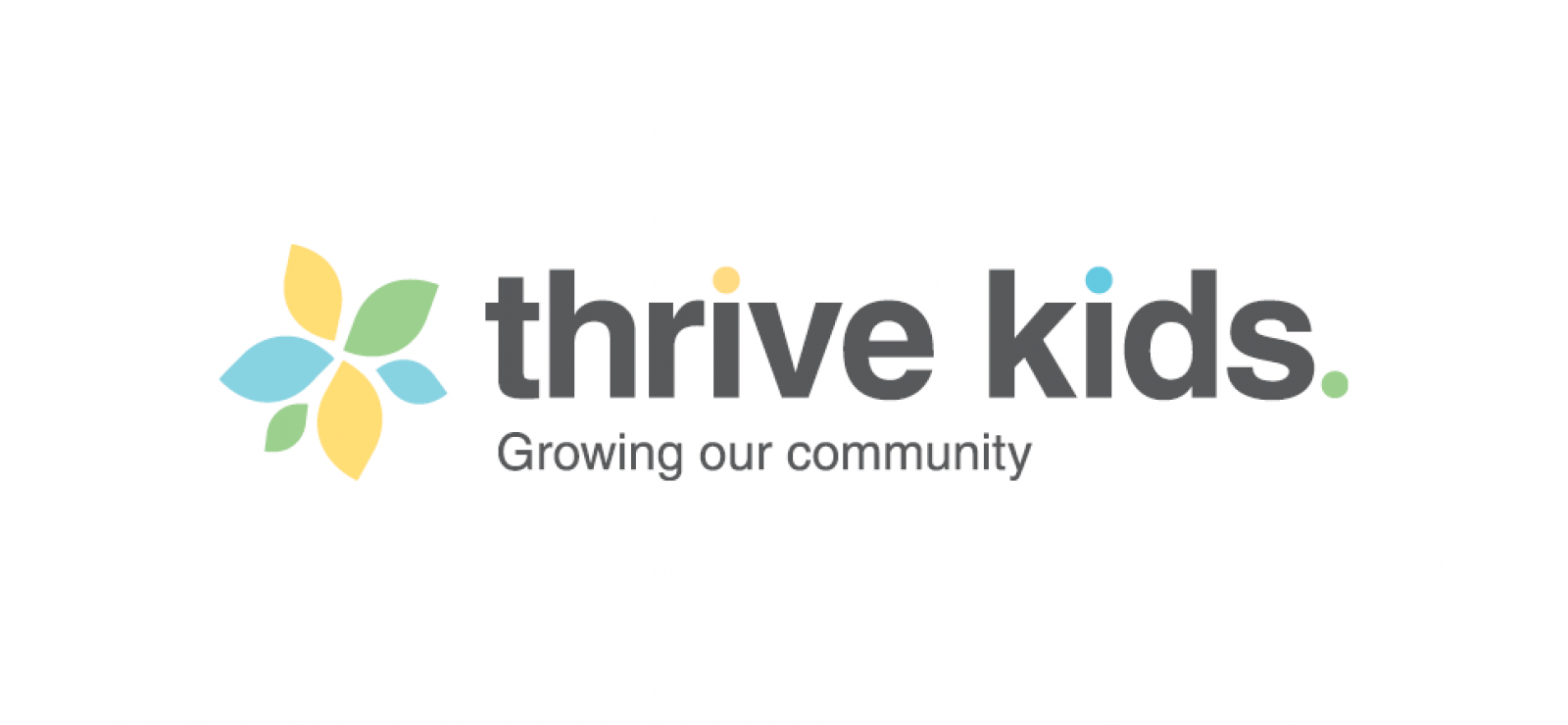 Thrive Kids logo on a white background  banner image