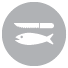 Fish cleaning icon