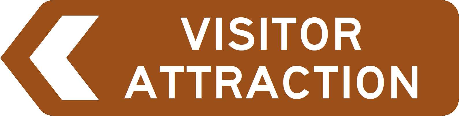 Visitor and Attraction Signage Example